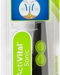 Uitgang 🔥 GUM Activital Sonic Elektrische Tandenborstel - Zwart 🤩