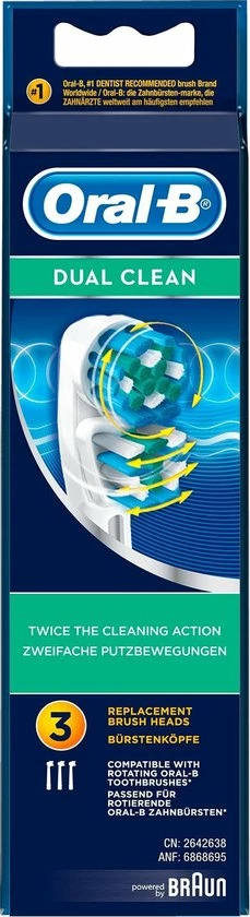 Aanbiedingen ✨ Oral B Oral-B Dual Clean Opzetborstels ⭐ 5 Aanbiedingen ✨ Oral B Oral-B Dual Clean Opzetborstels ⭐ - Afbeelding 3