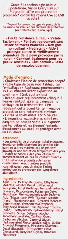 Kopen π Vision Every Day Sun Protection Zonnebrand - SPF 30 - 100 Ml π₯ 10 Kopen π Vision Every Day Sun Protection Zonnebrand - SPF 30 - 100 Ml π₯ - Afbeelding 8