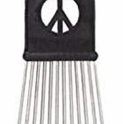 Beste deal ⌛ Merkloos Afro Kam - Afro Comb - Afro Pick - Styling Pik Afro Comb - Zwart ❤️ -La Roche Shop 245x840 1