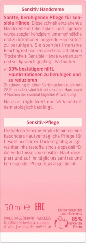 Begroting 🥰 Weleda Lichaamsverzorging Amandel Lichaam Verzachtende Handcrème 😍 6 Begroting 🥰 Weleda Lichaamsverzorging Amandel Lichaam Verzachtende Handcrème 😍 - Afbeelding 4