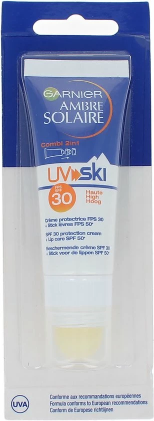 Hete verkoop 😉 Garnier Ambre Solaire UV Ski SPF 30 Lippenbalsem 😉 3 Hete verkoop 😉 Garnier Ambre Solaire UV Ski SPF 30 Lippenbalsem 😉