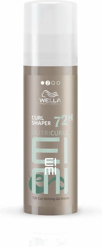 Groothandel ✨ Wella Professionals Wella Nutricurls EIMI Curl Shaper 72h Curl Defining Gel-Cream - 150 Ml - Haarcrème ❤️ 4 Groothandel ✨ Wella Professionals Wella Nutricurls EIMI Curl Shaper 72h Curl Defining Gel-Cream - 150 Ml - Haarcrème ❤️ - Afbeelding 2