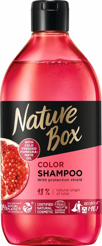 Goedkoop βοΈ Nature Box Pomegranate Shampoo 6x 385 Ml - Voordeelverpakking π€© 9 Goedkoop βοΈ Nature Box Pomegranate Shampoo 6x 385 Ml - Voordeelverpakking π€© - Afbeelding 7