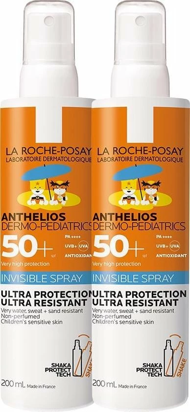 Uitgang π€© La Roche-Posay Anthelios Kids Onzichtbare Zonnebrand Spray SPF50+ - 2x 200 Ml 𧨠3 Uitgang π€© La Roche-Posay Anthelios Kids Onzichtbare Zonnebrand Spray SPF50+ - 2x 200 Ml π§¨