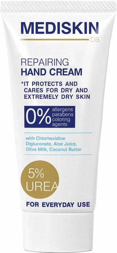 Aanbiedingen π Mediskin Repairing Hand Cream - Handcrème - Voor (Extreem) Droge En Beschadigde Handen - Rijk Aan Ureum En Aloë Vera β 3 Aanbiedingen π Mediskin Repairing Hand Cream - Handcrème - Voor (Extreem) Droge En Beschadigde Handen - Rijk Aan Ureum En Aloë Vera β