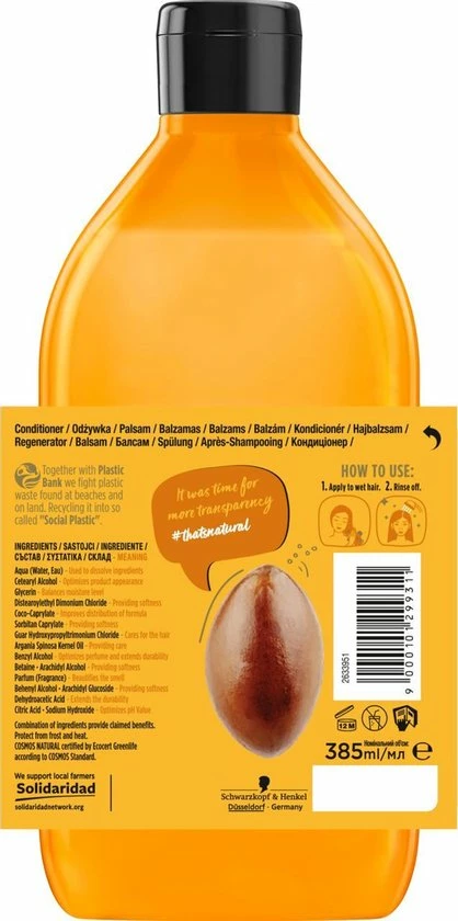 Beste Pirce π Nature Box Argan Conditioner 6x 385 Ml - Voordeelverpakking π₯ 10 Beste Pirce π Nature Box Argan Conditioner 6x 385 Ml - Voordeelverpakking π₯ - Afbeelding 8