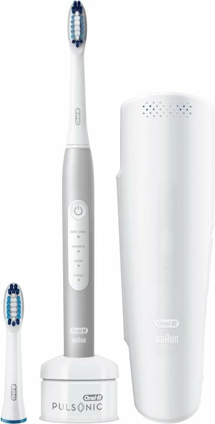Goedkoopste 𧨠Oral B Oral-B Pulsonic Slim Luxe 4200 - Travel Edition Platinum - Elektrische Tandenborstel π 3 Goedkoopste 𧨠Oral B Oral-B Pulsonic Slim Luxe 4200 - Travel Edition Platinum - Elektrische Tandenborstel π