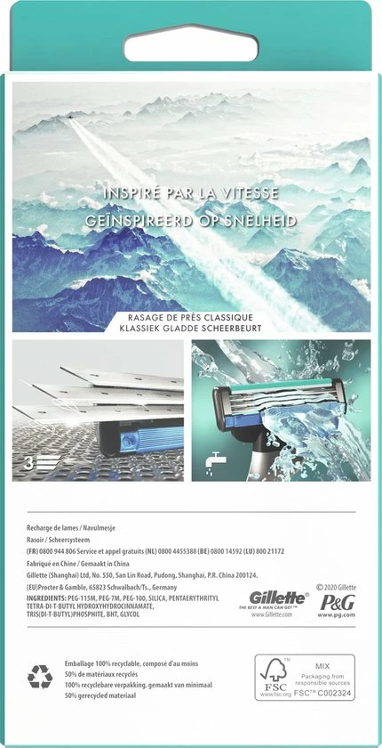 Uitgang ✔️ Gillette Mach3 - Scheersysteem Voor Mannen - Inclusief 1 Scheermesje ✔️ 14 Uitgang ✔️ Gillette Mach3 - Scheersysteem Voor Mannen - Inclusief 1 Scheermesje ✔️ - Afbeelding 12