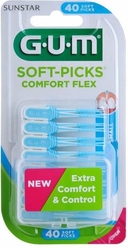 Beste deal π₯° Gum Soft-Picks Comfort Flex | Small | 40 Stuks π 7 Beste deal π₯° Gum Soft-Picks Comfort Flex | Small | 40 Stuks π - Afbeelding 5