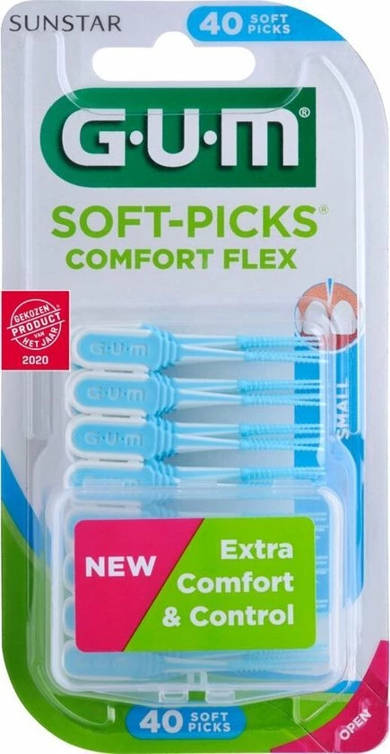 Beste deal π₯° Gum Soft-Picks Comfort Flex | Small | 40 Stuks π 5 Beste deal π₯° Gum Soft-Picks Comfort Flex | Small | 40 Stuks π - Afbeelding 3