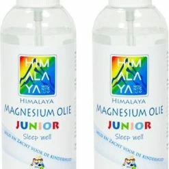 Beste deal 😀 Magnesiumolie JUNIOR Van Himalaya Magnesium | Set Van 2x 200 Ml Magnesium Spray | Magnesium Olie Voor Kinderen ⭐