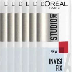 Groothandel 🔔 L’Oréal Paris Studio Line Essentials Invisi Fix 24H Micro-Diffusion Spray - 6 X 250 Ml - Spray - Voordeelverpakking 🎉