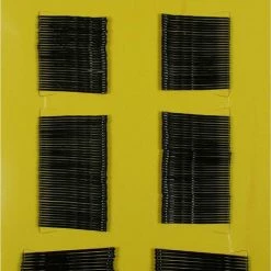 Beste deal 🎉 Merkloos 200x Zwarte Schuifspeldjes / Haarspelden - 45 Mm En 55 Mm - Metalen Haarspelden - Haar Accessoires 🤩