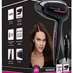 Groothandel 😉 Rowenta NOMAD Elite 1600W Zwart - Haardroger - Fohn ✨ -La Roche Shop 470x840 1