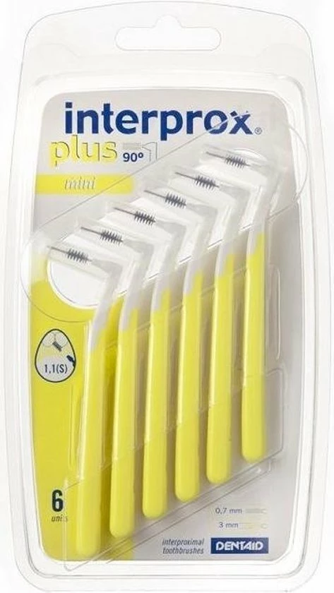 Gloednieuw β€οΈ Interprox Plus Mini - 3 Mm - 6 Stuks π 3 Gloednieuw β€οΈ Interprox Plus Mini - 3 Mm - 6 Stuks π