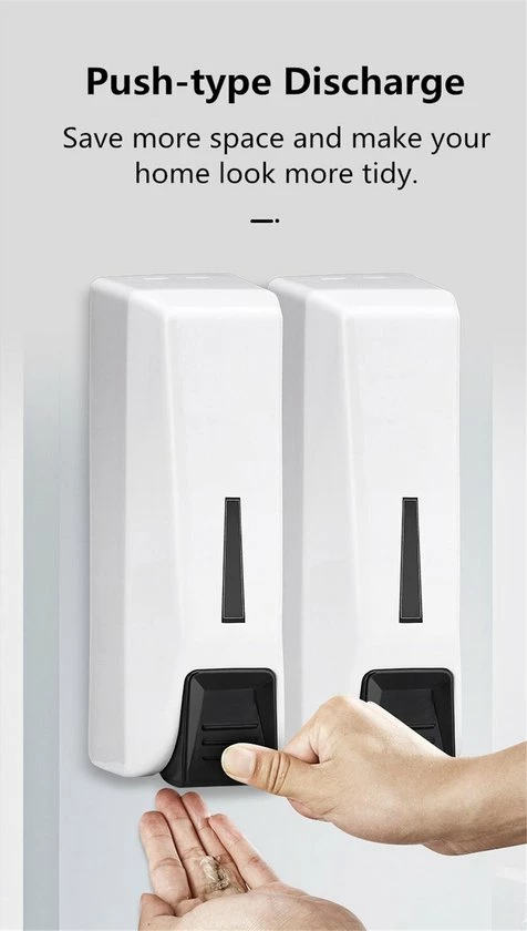 Goedkoop π WiseGoods Luxe Shampoo & Zeepdispenser - Wandmontage - Muur Zeep Dispenser - Zeeppompje Douche - Badkamer - Goud - 3 -Delig β€οΈ 6 Goedkoop π WiseGoods Luxe Shampoo & Zeepdispenser - Wandmontage - Muur Zeep Dispenser - Zeeppompje Douche - Badkamer - Goud - 3 -Delig β€οΈ - Afbeelding 4