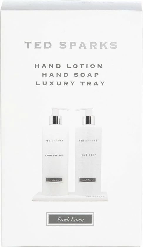 Flash-uitverkoop π Ted Sparks - Handverzorging Gift Set - Handzeep & Handlotion - Fresh Linen β 6 Flash-uitverkoop π Ted Sparks - Handverzorging Gift Set - Handzeep & Handlotion - Fresh Linen β - Afbeelding 4
