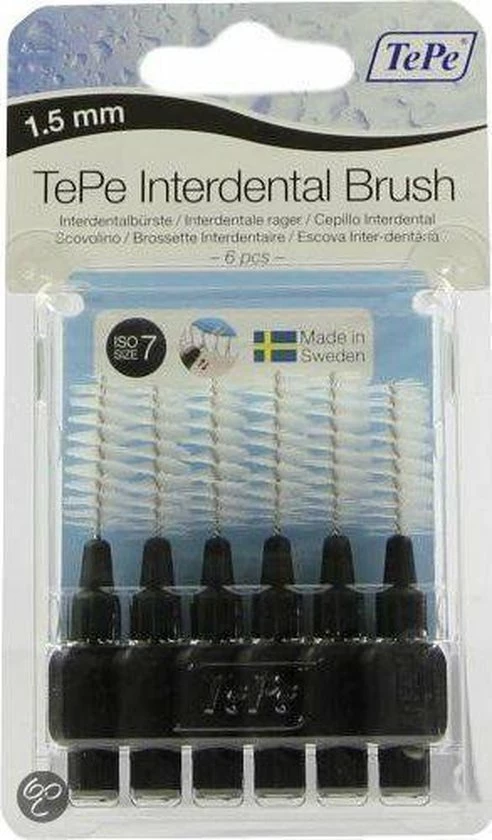 Flash-uitverkoop π TePe Origineel Zwart - 6 St - Rager π₯° 4 Flash-uitverkoop π TePe Origineel Zwart - 6 St - Rager π₯° - Afbeelding 2