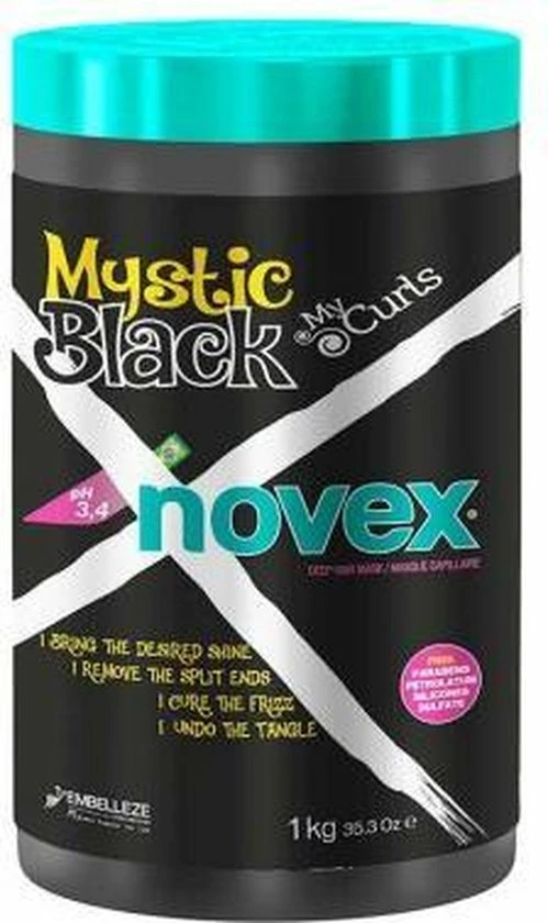 Flash-uitverkoop π Novex My Curls Mystic Black Deep Hair Mask - 1000ml β€οΈ 3 Flash-uitverkoop π Novex My Curls Mystic Black Deep Hair Mask - 1000ml β€οΈ