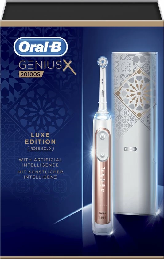 Gloednieuw π Oral B Oral-B Genius X 20100S - Luxe Edition Roségoud - Elektrische Tandenborstel β€οΈ 21 Gloednieuw π Oral B Oral-B Genius X 20100S - Luxe Edition Roségoud - Elektrische Tandenborstel β€οΈ - Afbeelding 19