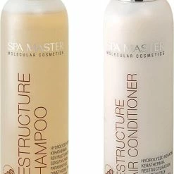 Beste Verkoop 😉 SPA MASTER Keratine Shampoo & Conditioner Set - Keratine Behandeling Voor Beschadigd Haar - 2 X 200ML ⭐
