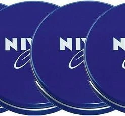 Promo 😉 NIVEA - Crème In Pot - 250 Ml - Bodycrème - Blauw Blik - 4 Stuks - Voordeelverpakking 💯