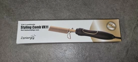 Flash-uitverkoop π Zenergy Styling Comb VX11 Wit - Elektrische Haarkam - Stijlborstel - Stijltang - Mannen & Vrouwen - Kam – Stijlkam – Elektrische Kam – Hot Comb – Baardstijler – Baardkam – Elektrische Haarborstel – Magic Brush – Moederdagtip π 4 Flash-uitverkoop π Zenergy Styling Comb VX11 Wit - Elektrische Haarkam - Stijlborstel - Stijltang - Mannen & Vrouwen - Kam – Stijlkam – Elektrische Kam – Hot Comb – Baardstijler – Baardkam – Elektrische Haarborstel – Magic Brush – Moederdagtip π - Afbeelding 2
