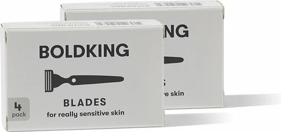 Promo ❤️ Boldking The Refill Blades Duo Pack 8x - Scheermesjes Voor Extra Gevoelige Huid 🧨 6 Promo ❤️ Boldking The Refill Blades Duo Pack 8x - Scheermesjes Voor Extra Gevoelige Huid 🧨 - Afbeelding 4
