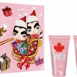 Beste Verkoop 😀 Dsquared2 Dsquared² Wood Pour Femme Giftset - 50 Ml Eau De Toilette Spray + 50 Ml Showergel + 50 Ml Bodylotion - Cadeauset Voor Dames 👏
