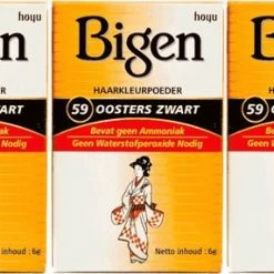 Beste Verkoop 👍 Bigen Hair Powder - 59 Oosters Zwart - Voordeelverpakking 3 Stuks 😀