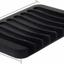 Beste deal 💯 Wondersathome® Zeepbakje - Duurzaam - Handzeep - Badkamer Accessoires - Zeephouder - Luxe Zeepbakje - Siliconen Zeephouder - Zwart 🎉 -La Roche Shop 550x292 3