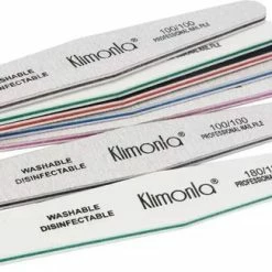 Beste deal 🔥 Klimonla Nagelvijl Set Van 5 Stuks 80/100/150/180/240 | Professionele Nagelvijl | High Qualit | Nagelverzorging 🌟