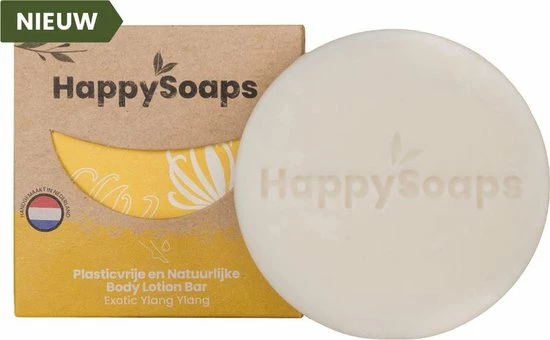 Aanbiedingen π HappySoaps Body Lotion Bar - Exotic Ylang Ylang - Verleidend Bloemige Geur, Verzogend & Hydraterend - 100% Plasticvrij, Vegan & Natuurlijk - 65gr π 5 Aanbiedingen π HappySoaps Body Lotion Bar - Exotic Ylang Ylang - Verleidend Bloemige Geur, Verzogend & Hydraterend - 100% Plasticvrij, Vegan & Natuurlijk - 65gr π - Afbeelding 3