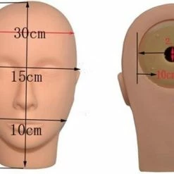 Aanbiedingen ✨ WiseGoods Visagie Mannequin Oefenhoofd - Realistisch Make Up Model - Praktijk Training - Wimperextensions - Plat 😀 -La Roche Shop 550x345 2