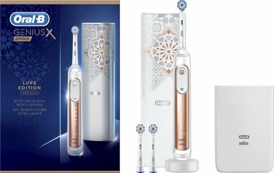 Gloednieuw π Oral B Oral-B Genius X 20100S - Luxe Edition Roségoud - Elektrische Tandenborstel β€οΈ 20 Gloednieuw π Oral B Oral-B Genius X 20100S - Luxe Edition Roségoud - Elektrische Tandenborstel β€οΈ - Afbeelding 18