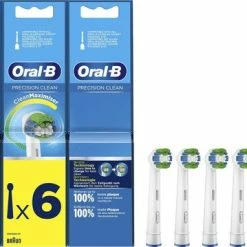 Begroting ✔️ Oral B Oral-B Precision Clean - Met CleanMaximiser-technologie - Opzetborstels - 6 Stuks 🎁 -La Roche Shop 550x359