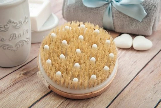 Flash-uitverkoop ✔️ Go Quality Badborstel - Massage - Rugborstel - Dry Brush - Doucheborstel Rugborstel Met Natuurlijke Haren ✨ 6 Flash-uitverkoop ✔️ Go Quality Badborstel - Massage - Rugborstel - Dry Brush - Doucheborstel Rugborstel Met Natuurlijke Haren ✨ - Afbeelding 4