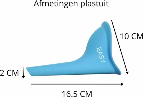 Goedkoop π₯ Easy Plastuit - Blauw - Plastuit Voor Vrouwen - Plastuitjes - Urinaal - Siliconen-plaskoker - Plas Zak π 6 Goedkoop π₯ Easy Plastuit - Blauw - Plastuit Voor Vrouwen - Plastuitjes - Urinaal - Siliconen-plaskoker - Plas Zak π - Afbeelding 4