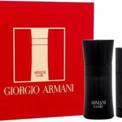 Hete verkoop ✔️ Armani Code Homme Giftset - 50 Ml Eau De Toilette Spray + 75 Ml Deodorant Stick - Cadeauset Voor Heren ✔️