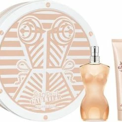 Korting 🔥 Jean Paul Gaultier Classique Giftset - 50 Ml Eau De Toilette Spray + 75 Ml Bodylotion - Cadeauset Voor Dames ⌛