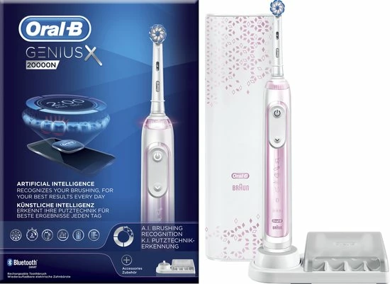 Goedkoopste π Oral B Oral-B Genius X 20000N - Roze - Elektrische Tandenborstel π 15 Goedkoopste π Oral B Oral-B Genius X 20000N - Roze - Elektrische Tandenborstel π - Afbeelding 13