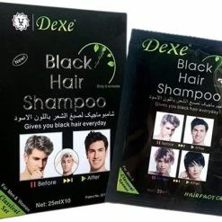 Top 10 👏 Merkloos 10 Stuks DEXE Black Hair Dye,Hair Shampoo White Hair Into Black Instant Hair Dye Natural Black,Nourishing Repair Your Scalp 🛒