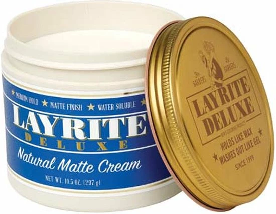 Nieuw π Layrite Natural Matte Cream Pomade 297g π 4 Nieuw π Layrite Natural Matte Cream Pomade 297g π - Afbeelding 2