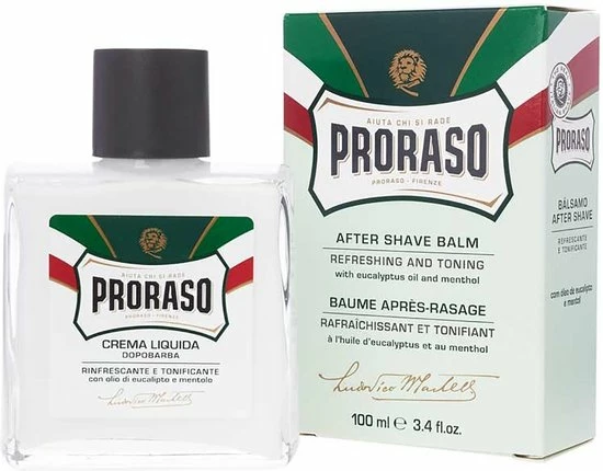 Gloednieuw π₯ Proraso Green Aftershave Balsem 100ml 𧨠3 Gloednieuw π₯ Proraso Green Aftershave Balsem 100ml π§¨