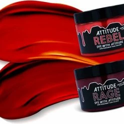 Goedkoopste ✔️ Attitude Hairdye Attitude Hair Dye Semi Permanente Haarverf SEEING RED Duo Combi Set 2 Potjes Haarverf Rood ⭐ -La Roche Shop 550x434 2