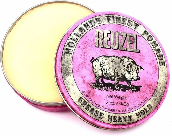 Begroting β¨ Reuzel Hf Pomade Grease Heavy Hold - Pink 340 Gr π 3 Begroting β¨ Reuzel Hf Pomade Grease Heavy Hold - Pink 340 Gr π