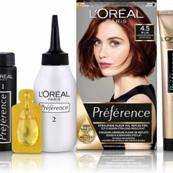 Goedkoopste ✔️ L’Oréal Paris L'Oréal Paris Préférence 4.5 - Mahonie Middenbruin - Haarverf Met Color Extender ❤️ -La Roche Shop 550x455 4