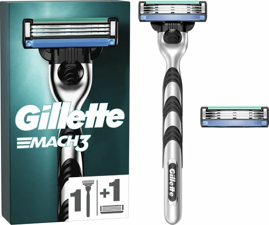 Uitgang ✔️ Gillette Mach3 - Scheersysteem Voor Mannen - Inclusief 1 Scheermesje ✔️ 3 Uitgang ✔️ Gillette Mach3 - Scheersysteem Voor Mannen - Inclusief 1 Scheermesje ✔️