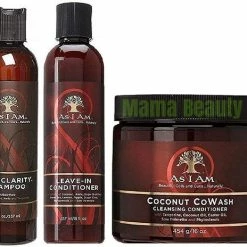 Beste deal 🎁 As I Am Curl Clarity Shampoo & Leave-in Conditioner 8oz, Coconut Cowash Cleansing Conditioner 16oz"SET 🛒